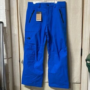 The North Face Men's Vibrant Blue Ski Pants